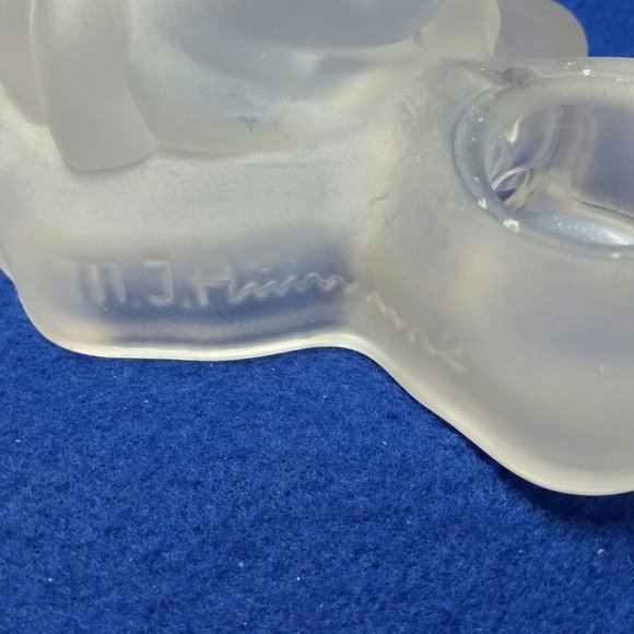 Goebel MI Hummel Angel Candlestick Holder Set Avon 1995 Set of 2 Pre-Owned - Picture 9 of 10